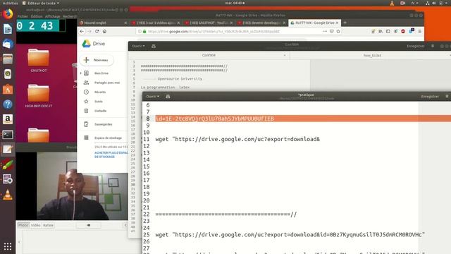 download files from google drive using WGET смотреть онлайн