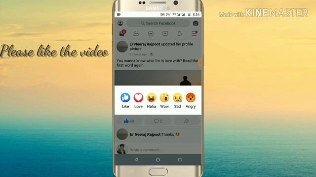 Be careful how you use that Facebook reaction? How to react To A Post on Facebook App. смотреть онлайн