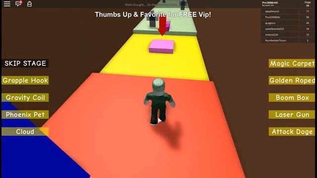 Бегу ТУДА не знаю КУДА! Obby Роблокс побег Детское видео Игровой мультик Let's play смотреть онлайн
