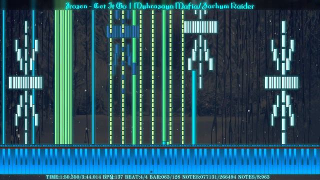 ❄️ [Black MIDI] Frozen - Let It Go | Myhrazayn Mafia/Zarhym Raider | 266K Notes ❄️ смотреть онлайн