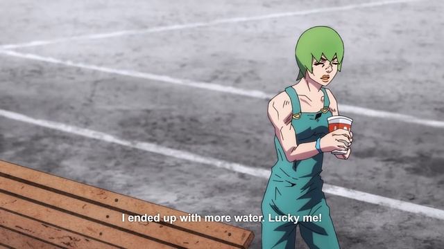 Foo Fighters Learns How To Throw | JoJo Stone Ocean смотреть онлайн
