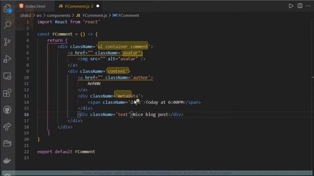 Tích hợp Semantic UI; tạo functional và class components trong ReactJS смотреть онлайн