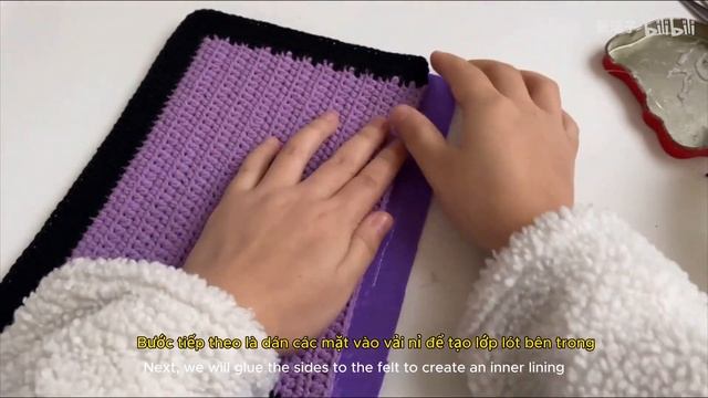#2 KUROMI Crochet Bag Backschool?|Hướng Dẫn Ráp Hoàn Chỉnh Cặp Sách Kuromi | PuPie's Crochet
