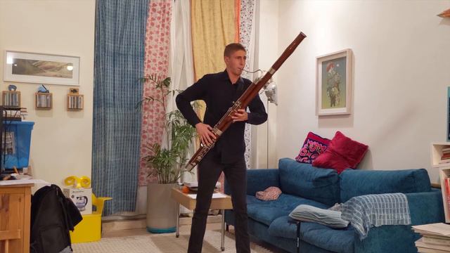 Franz Berwald - Concert Piece for Bassoon Op. 2, First movement - Lahav Ganchrow смотреть онлайн