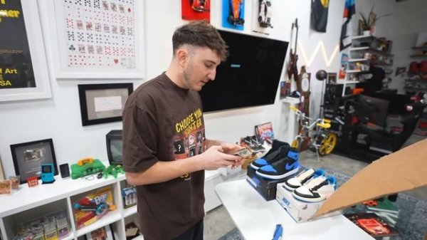 Unboxing A $10,000 Box Of Mystery “Beater” Sneakers