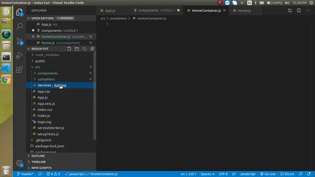 React Redux tutorial in Hindi #5 filer folder structure смотреть онлайн