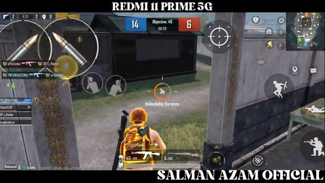 Redmi 11 Prime 5G? ! PUBG Mobile Test ! Mediatek Dimensity 700 ? смотреть онлайн