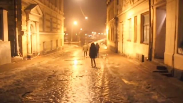 Вечерняя прогулка зима смотреть онлайн