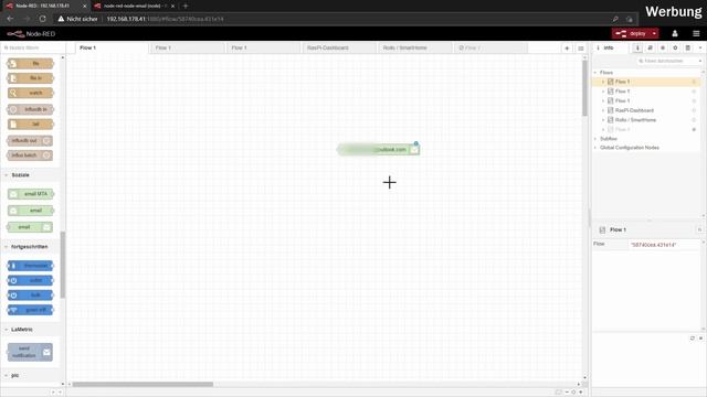 Emails senden mit Node-RED! | Email Node | ElektrikTrick смотреть онлайн