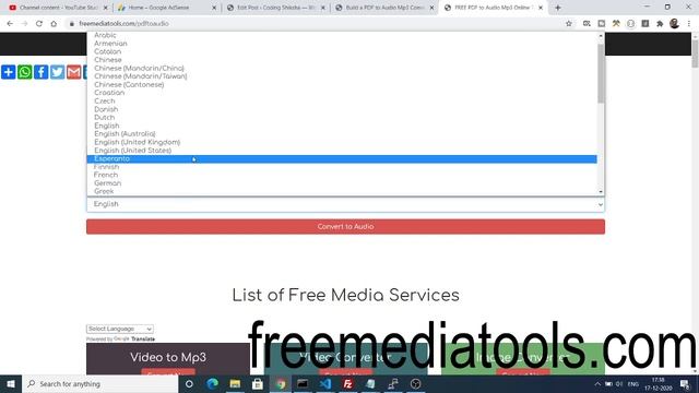 Build a Online PDF to Audio Mp3 Converter Web App in Node.js and Express Using GTTS Library Full Ap смотреть онлайн