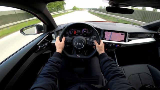 New Audi A1 Sportback S-Line 2021 Test Drive Review POV