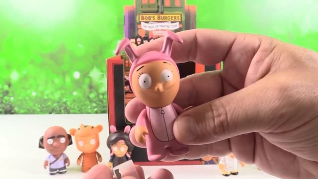 Bob's Burgers The Trick Or Treating Tour Kidrobot Collectible Figures Unboxing | смотреть онлайн