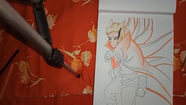 SPEED DRAWING NARUTO'S BARYON MODE! смотреть онлайн