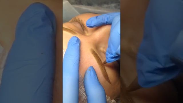 Процесс татуажа/ напыления/ перманентного макияжа бровей в г. Нижний Новгород и г.Киров смотреть онлайн