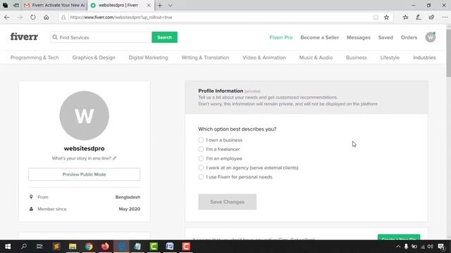 How to Make Profile on Fiverr | Step by Step | Full Tutorial смотреть онлайн