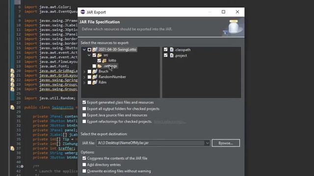 Eclipse | How to create a JAR file using eclipse смотреть онлайн