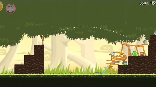 Angry Birds HD Free: Level 3-3 смотреть онлайн