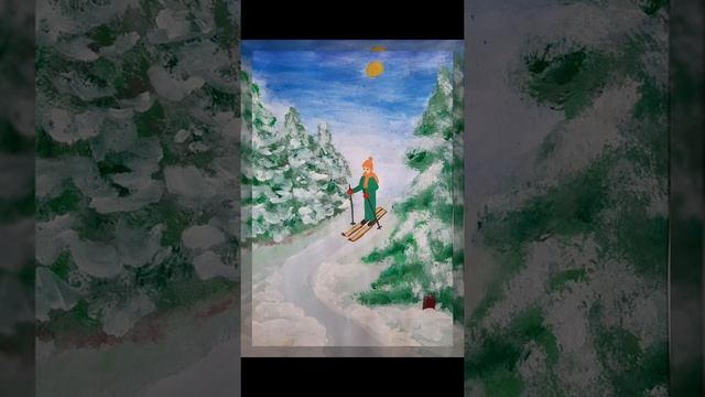 Выставка работ Зимняя сказка" смотреть онлайн