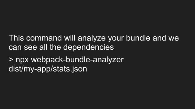 19. Tools used for debugging the bundle files - Webpack Bundle analyzer & source map explorer смотреть онлайн
