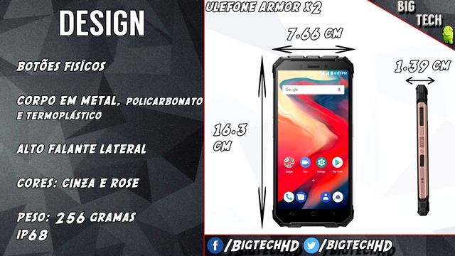 Ulefone Armor X2 PT BR | Barato e resistente, mas vale o custo benefício? | BigTech смотреть онлайн