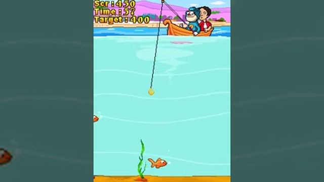 Keymon Goes Fishing 240x320 Java Mobile Game смотреть онлайн