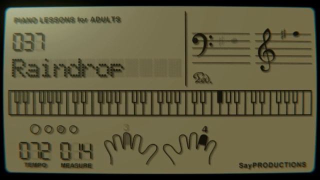 Raindrop Prelude Op. 28 No. 15 (Easy Version) - Piano Tutorial смотреть онлайн