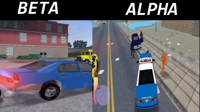 GTA 3 Beta Vs Alpha Side By Side Comparison смотреть онлайн