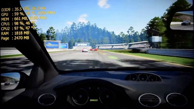 Shift 2: Unleashed - C2D E6750 - 4GB - GTX 750 Ti - Maxed Out 1080p Test смотреть онлайн