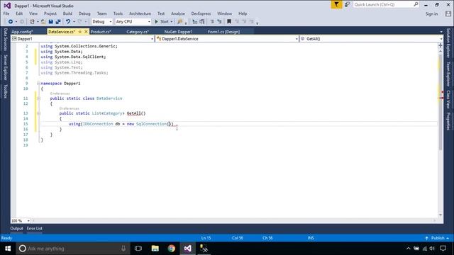C# Tutorial - Retrieve data from SQL database using Dapper | FoxLearn смотреть онлайн