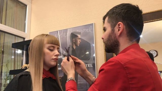 Как должна выглядеть ровная челка смотреть онлайн