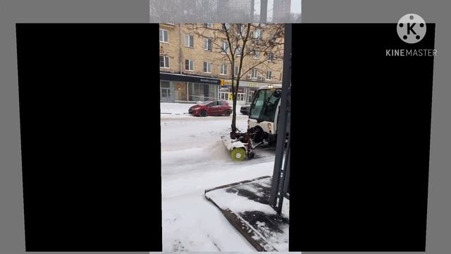 Freezing moscow winter, Heavy snowfall 2021 смотреть онлайн