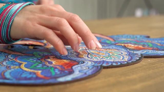 BIRTHDAY PUZZLE | Wooden Jigsaw Puzzle | Unidragon смотреть онлайн