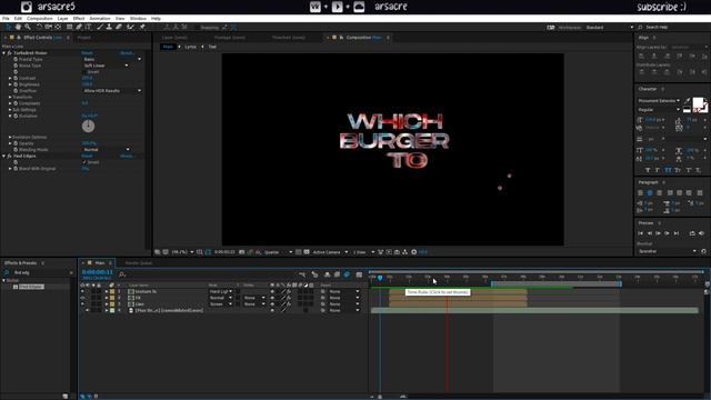 Adobe After Effects: Epic Colored Glitch Text Tutorial смотреть онлайн