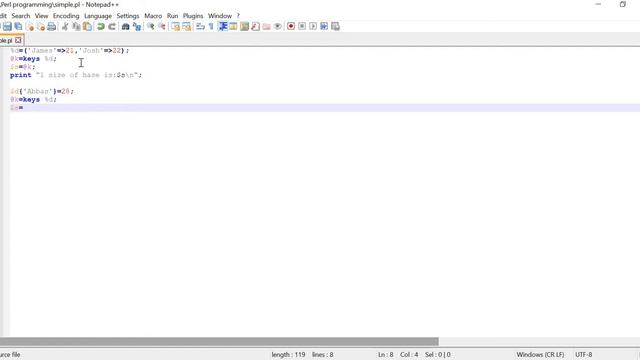 Perl - add and remove elements in Hashes смотреть онлайн