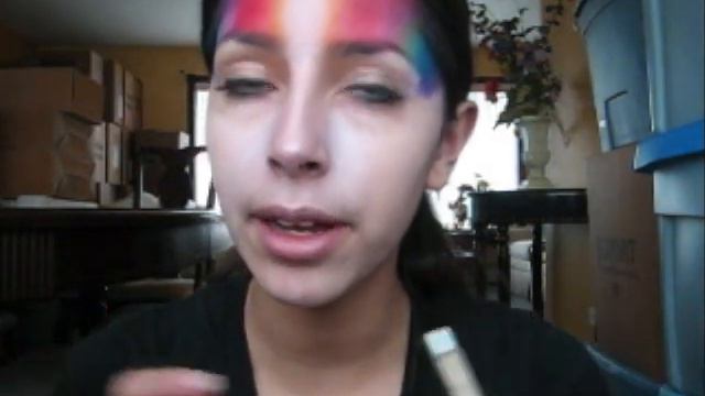 Avatar Scenery Inspired Makeup Tutorial How-To Part 2: Face смотреть онлайн