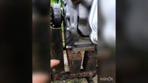 Урал с двигателем от мотоблока