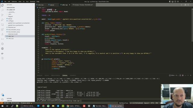 ChatGPT Offline no Notebook em Python: Tutorial смотреть онлайн
