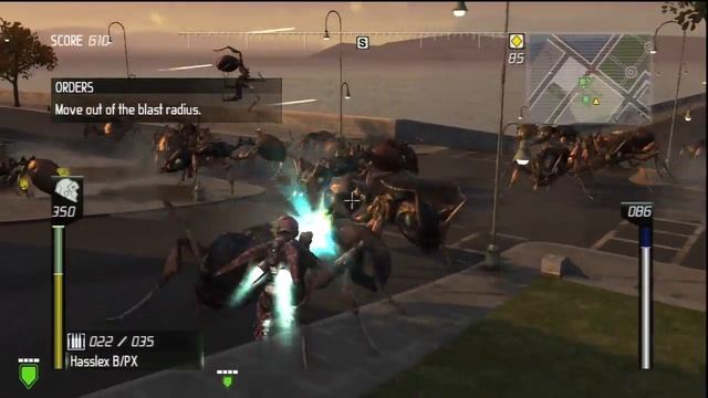 Earth Defense Force: Insect Armageddon Campaign - Mission 1: Invasion Alert смотреть онлайн