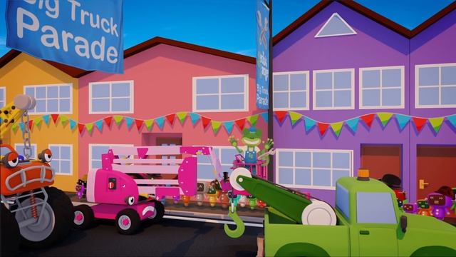 Gecko and the Truck Parade | Gecko's Garage | Educational Videos For Toddlers | Trucks For Kids смотреть онлайн
