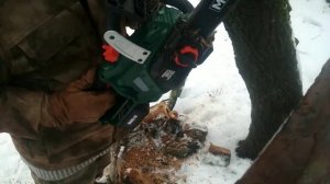 Аккумуляторная пила тест.