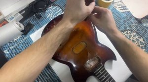 Изготовление копии Yamaha SG-200 | Часть 1: разборка и чертежи