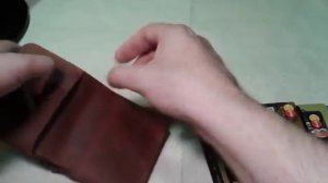 Кожаный мужской кошелек своими руками