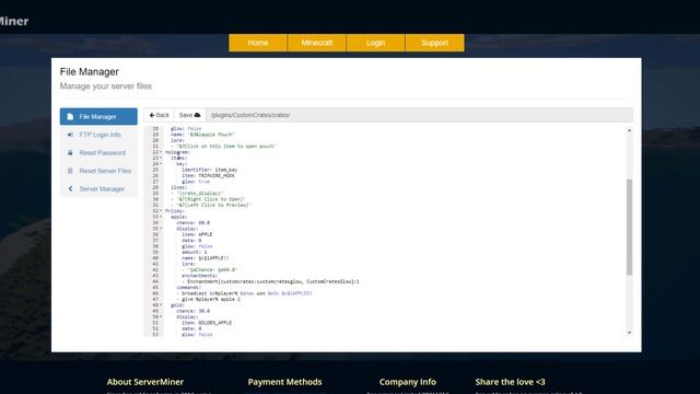 Win prizes from crates in Minecraft with Custom Crates Plugin смотреть онлайн