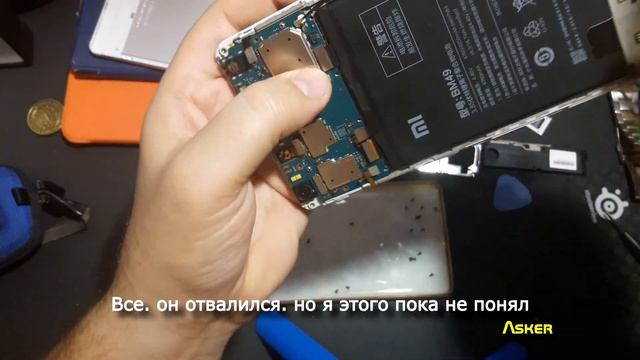 Ремонт Xiaomi Mi Max. Отвалился контакт тачскрина смотреть онлайн