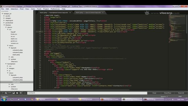 Yii Theming part 3.1 смотреть онлайн