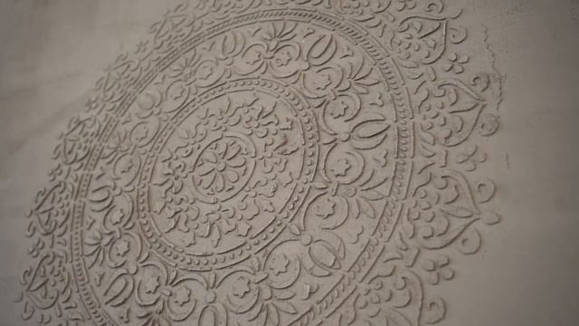 6 Easy Steps - Stenciling Instructions: Decorative Concrete - Creative Stencil Pattern Application
