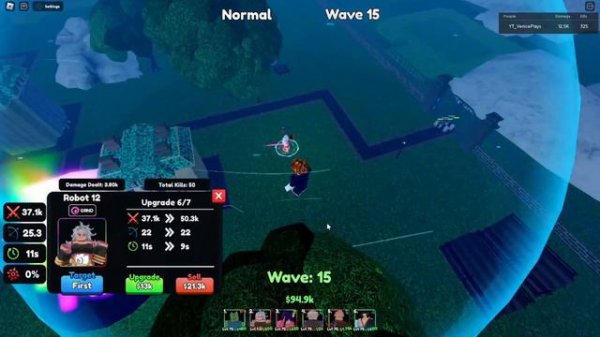 [Showcase] Meta Hybrid Celestial Android 12 in Anime Last Stand