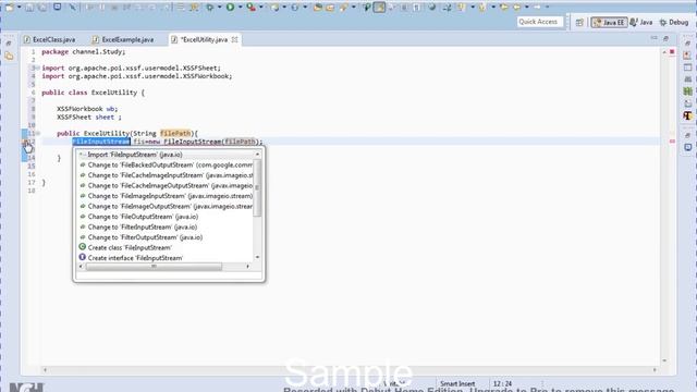 How to Read Excel File in Selenium Web driver Using Apache POI смотреть онлайн
