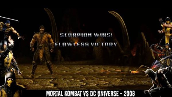 MORTAL KOMBAT 11 SCORPION FATALITY EVOLUTION !!! MK 1 to MK 11