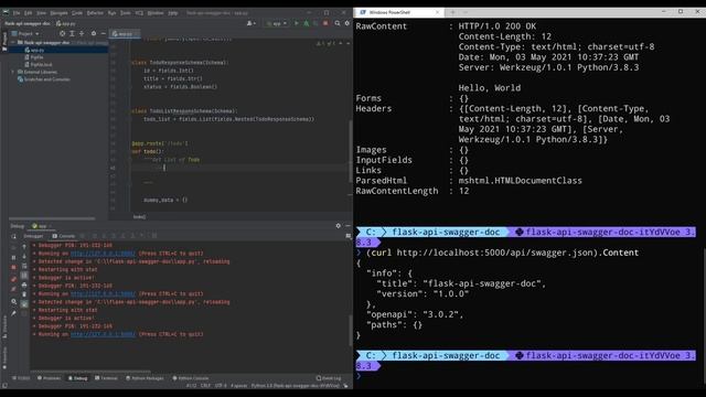 Creating Beautiful REST APIs using Python Flask and Swagger UI смотреть онлайн